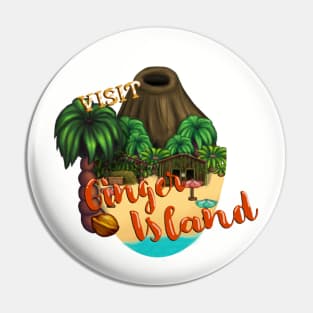 Visit Ginger Island Pin