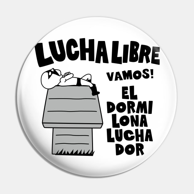 LUCHA LIBRE#70mono Pin by RK58