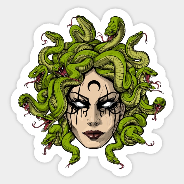 Greek Mythology Goddess Medusa | Sticker