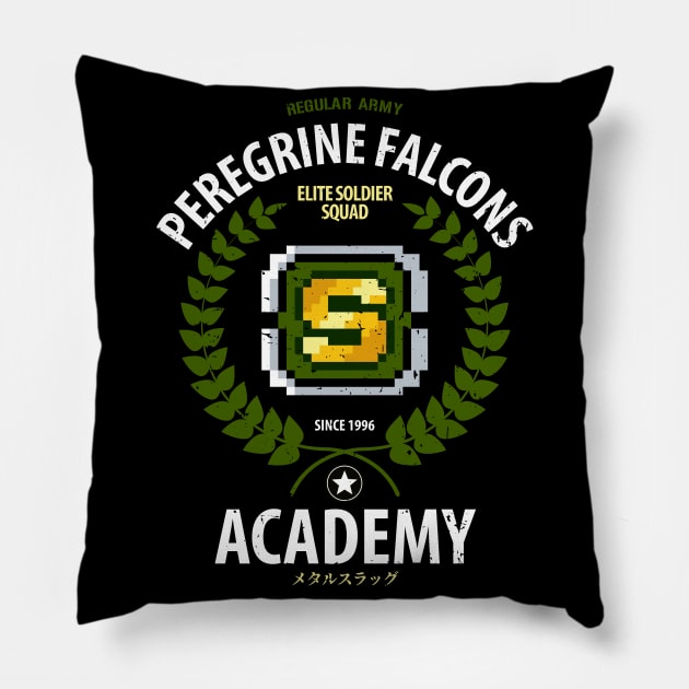 Peregrine Falcons - Shotgun Pillow by KinkajouDesign