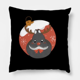 Sean Christmas Ball ) Bunniesmee Christmas Edition Pillow