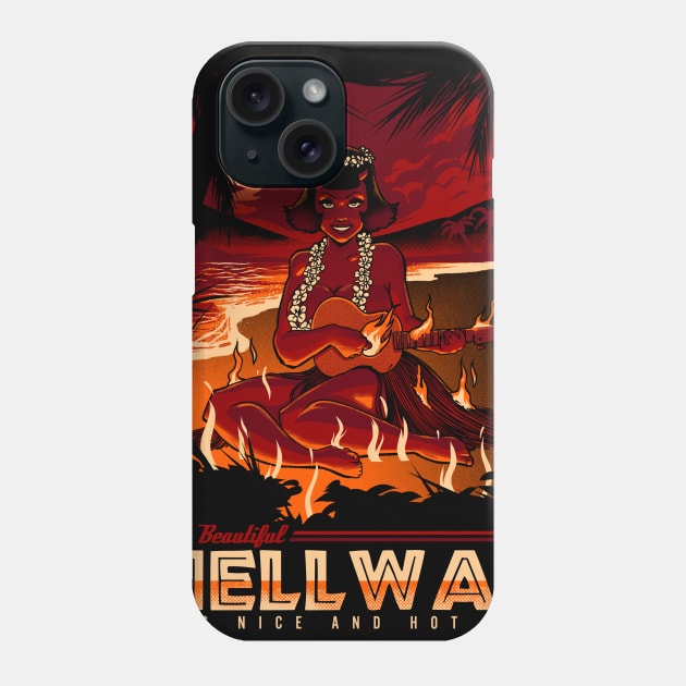 Visit Beautyful Hellwaii Phone Case by massai