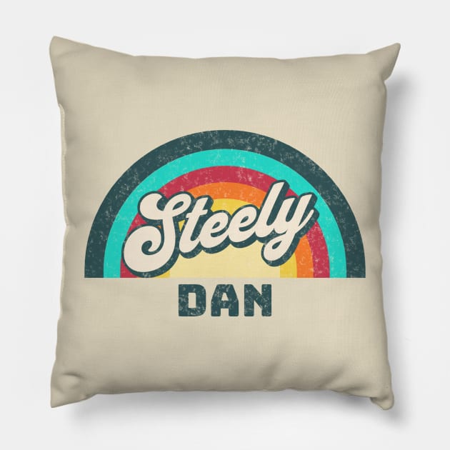 Dan Vintage Pillow by Animal Paper Art