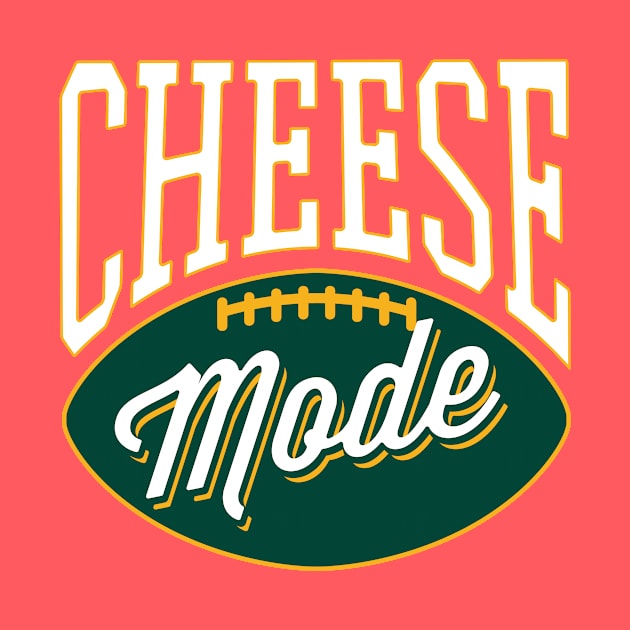 Green Bay Packers Cheese Mode Design by stayfrostybro