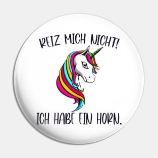 Zickiges Einhorn Frauen Geschenke Pin