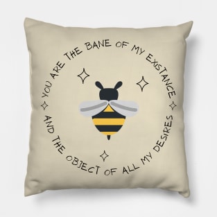 Bee monologue Pillow