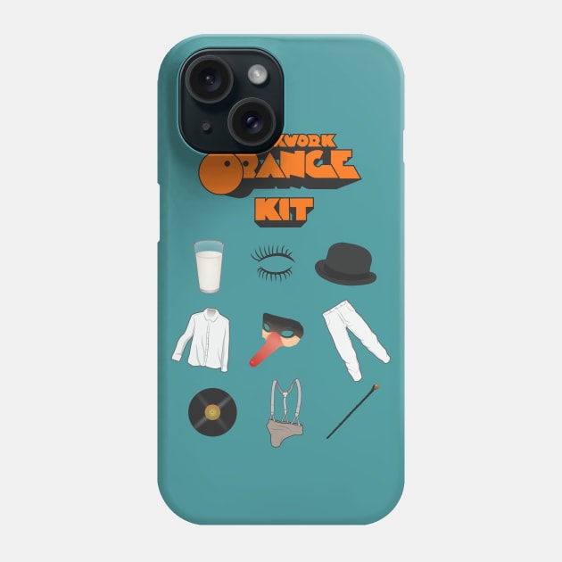 a clockwork orange kit Phone Case by atizadorgris