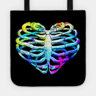 Rib Cage Floral 3 Tote