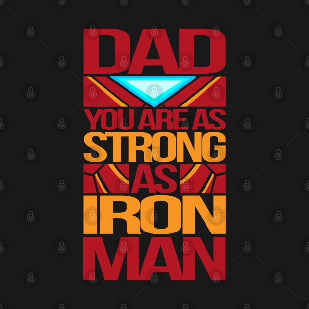 Iron Man Dad by RCM Graphix