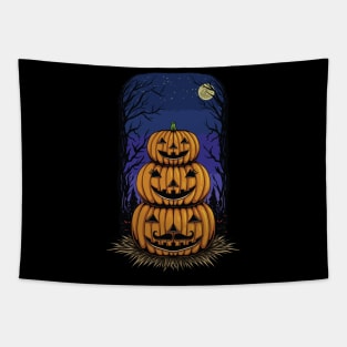 Pumpkin Man Tapestry