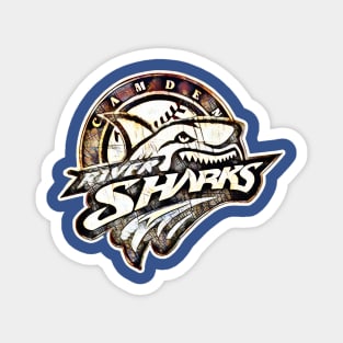 Camden Riversharks Baseball Magnet