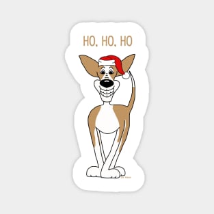 Podenco Santa Claus Magnet