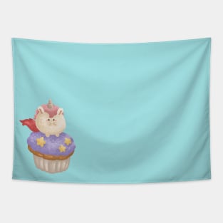 Unicorn Cupcake Tapestry