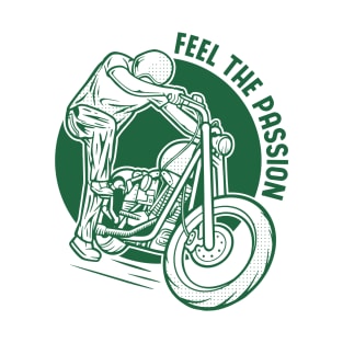 motorbike kickstart feel the passion T-Shirt