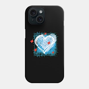 T24021 Hand-painted love Phone Case