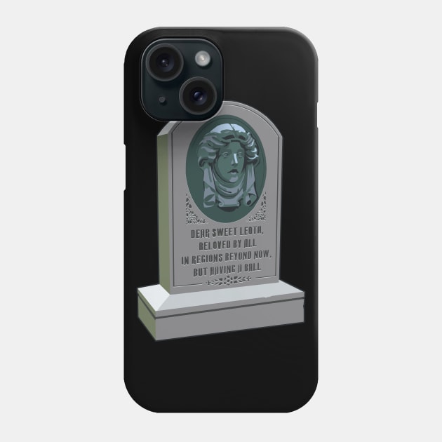 Headstone Phone Case by rexthinks