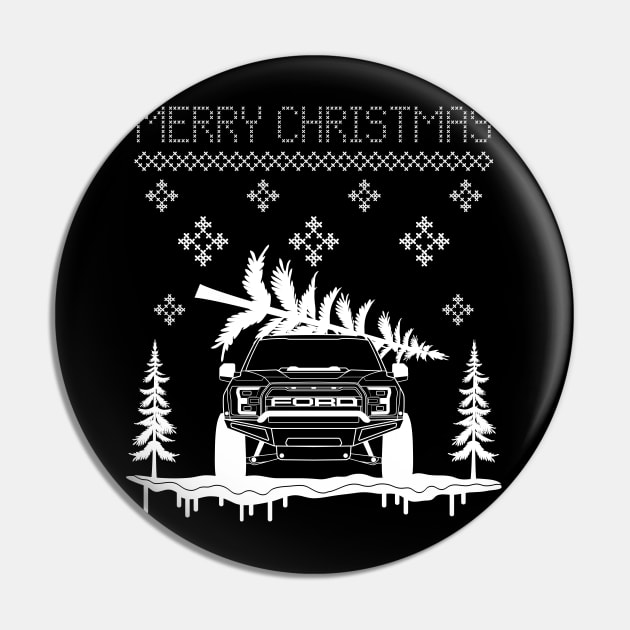 Raptor F150 Christmas Pin by HSDESIGNS