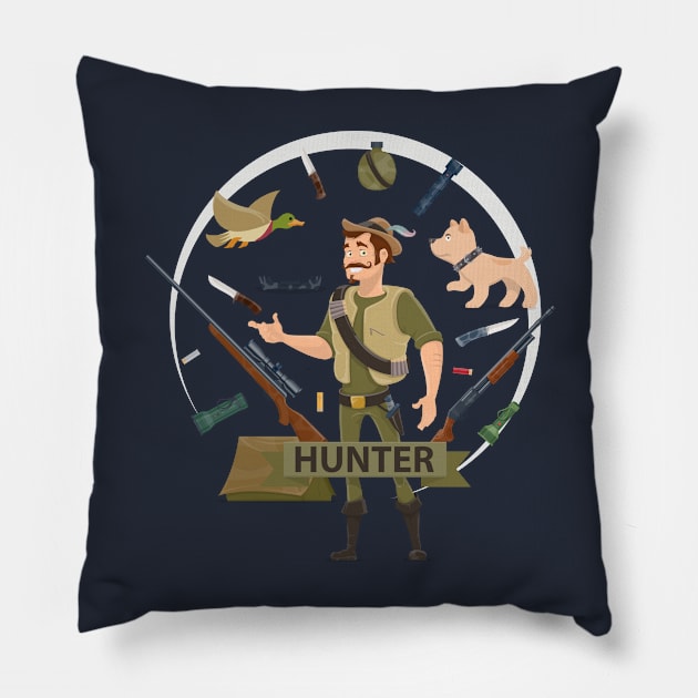 Hunter Pillow by Mako Design 