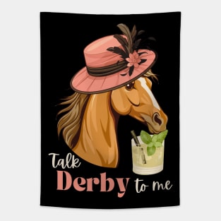 Talk Derby to Me Tapestry