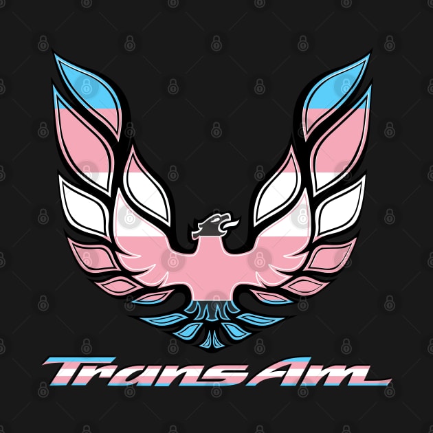 Trans Am Transgender Flag Transgender Pride Flag by MiamiTees305