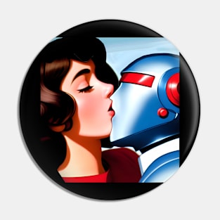 robot love Pin