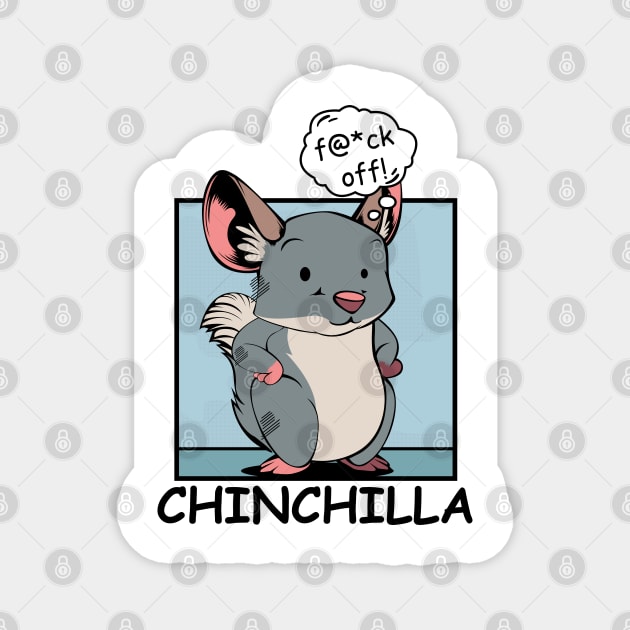 Chinchilla Magnet by Lumio Gifts