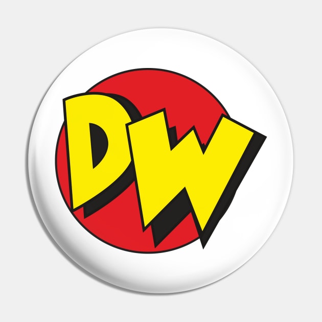 DangerWank Logo Pin by sketchfiles