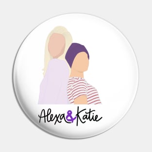 Alexa and Katie logo design Pin