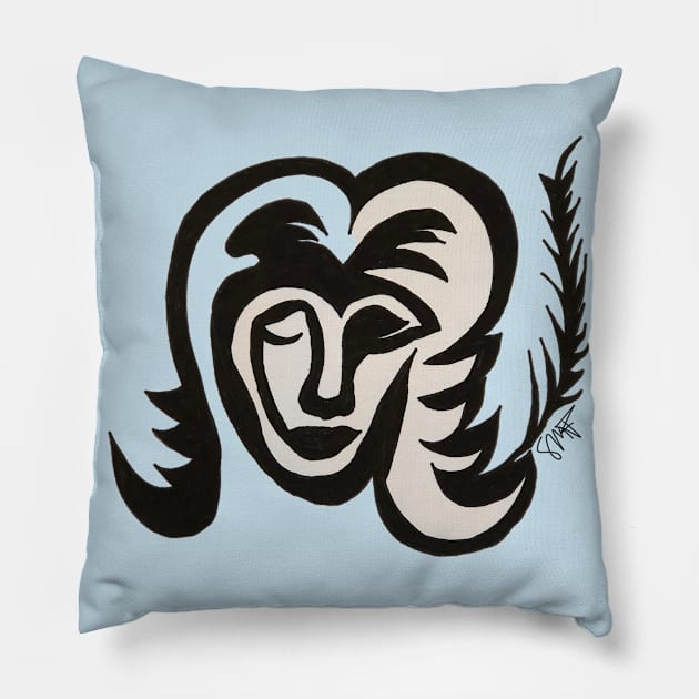 Zodiac - Virgo Pillow by StormMiguel - SMF