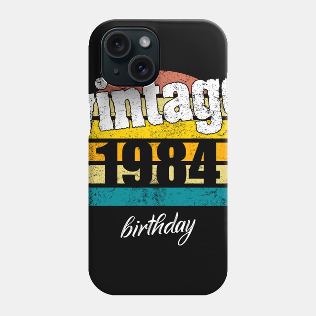 vintage 1984 Phone Case by Yous Sef