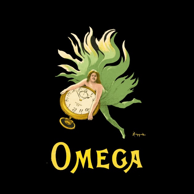 Omega Watches - Vintage Advertising Poster Design by Naves