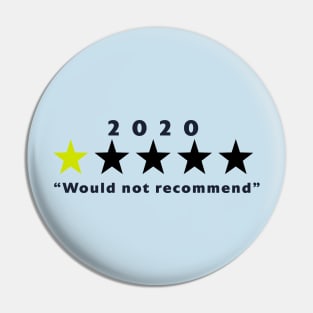 2020 - Would not recommend Pin