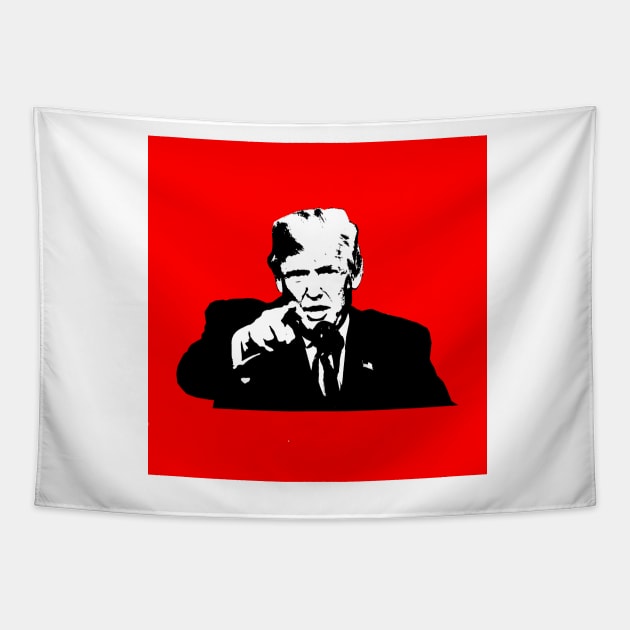 Trump Che Tapestry by Vorp_Clothing