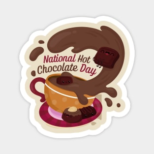 National Hot Chocolate Day - 31 January Magnet