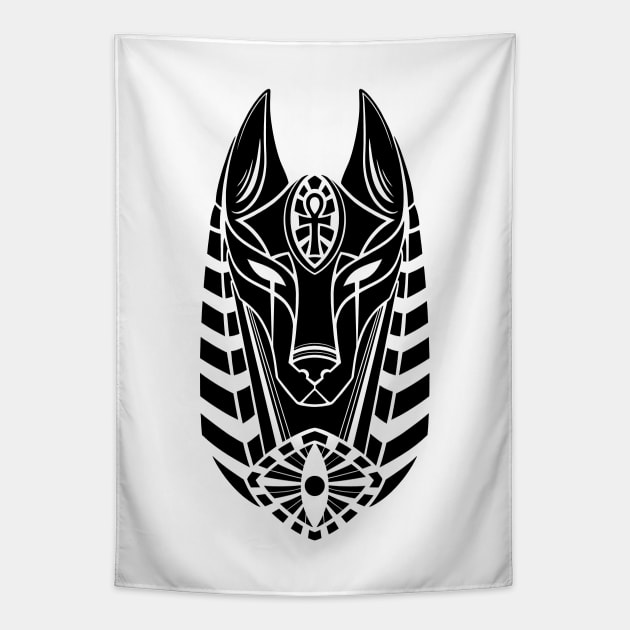 Anubis Tapestry by OccultOmaStore