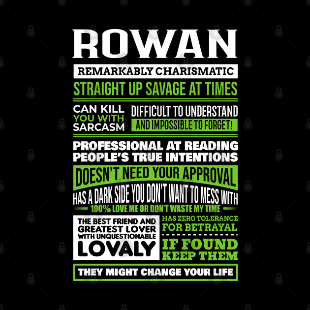 Rowan by Ban Guns Not Books- Typography fullcolor