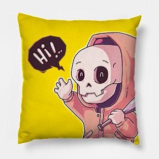 grim rapper Pillow