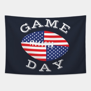 Game Day American Football Tapestry