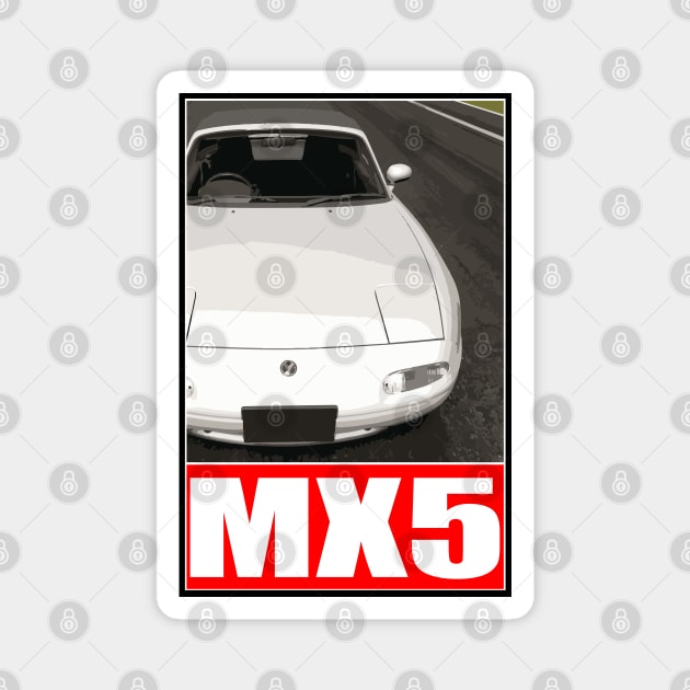 Mx5 Magnet by 5thmonkey