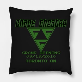 Chaos Theater Grand Opening Pillow