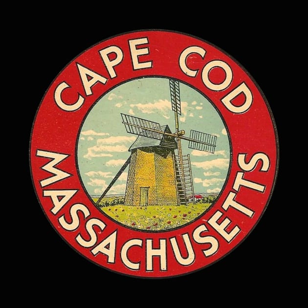 Cape Cod Massachusetts Vintage by Hilda74