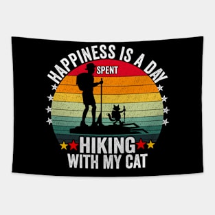 Happiness is a day spent hiking with my cat Tapestry