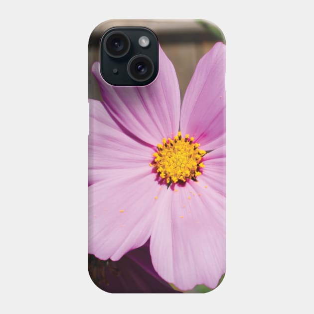 Pink Cosmos Flower Phone Case by Rosey Elisabeth