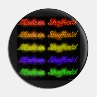 Made in sheffield Pin