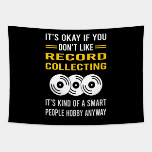 Smart People Hobby Record Collecting Records Tapestry