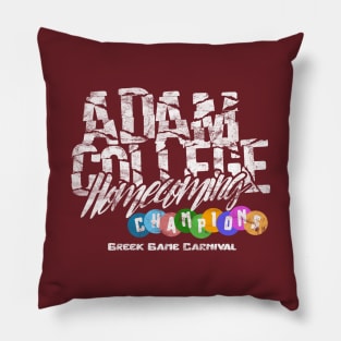 Adams College Homecoming Champions Pillow