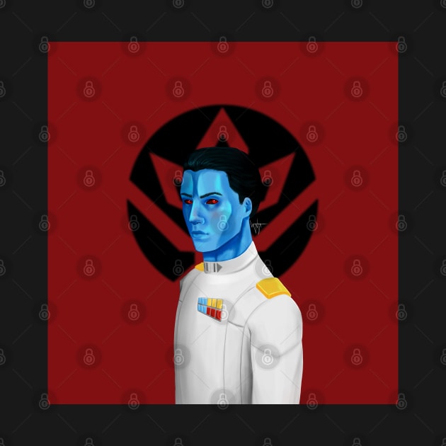 Grand Admiral Thrawn by Vanta Arts