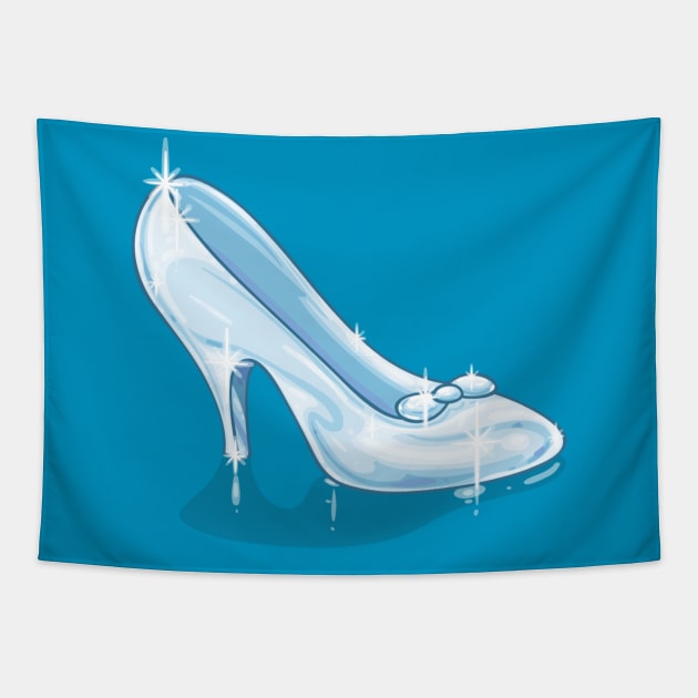 Glass Slipper Tapestry by OCDVampire