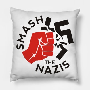 Smash The Nazis Pillow