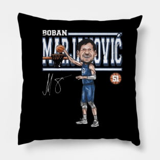 Boban Marjanovic Dallas Cartoon Pillow